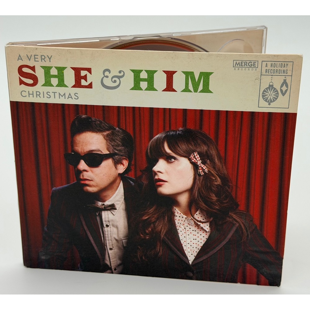 She & Him A Very She & Him Christmas Digipak CD Merge Records 2011
